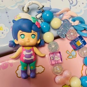 Angel Girl Key Beaded Chain/Mobile Phone Charm